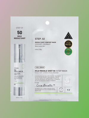 VT Cosmetics Mild Reedle Shot 50 2-Step Mask