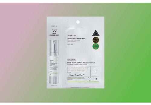 VT Cosmetics Mild Reedle Shot 50 2-Step Mask