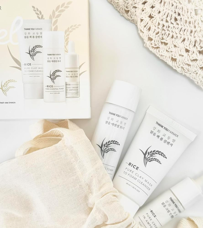 Rice Pure Glow Travel Kit - 3ea