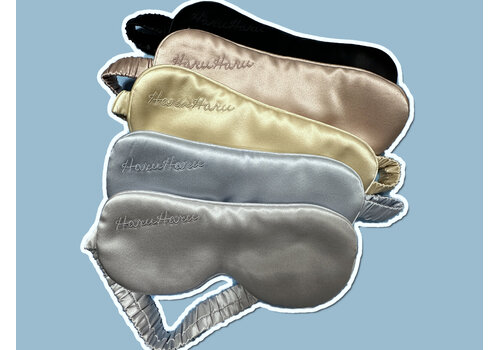 By HARU 100% Premium Silk Sleep Eye Mask