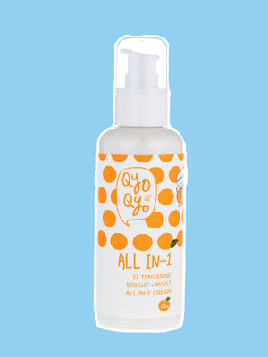 Qyo Qyo Tangerine Bright + Moist All in 1 Cream