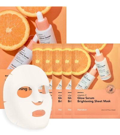 Vitamin C Glow Serum Brightening Sheet Mask - 23ml/1ea