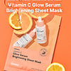 Vitamin C Glow Serum Brightening Sheet Mask