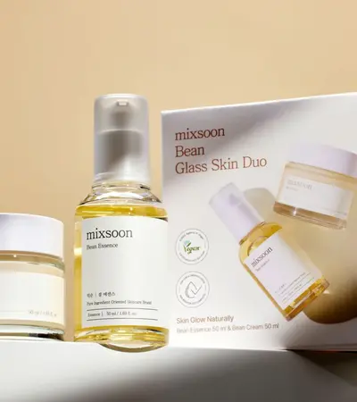 Bean Glass Skin Duo - (Bean Essence 50ml + Bean Cream 50ml)