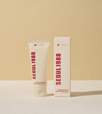 Seoul 1988 Cream : Snail Mucin 93% + Rice - 100ml