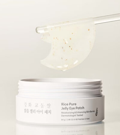 Rice Pure Jelly Eye Patch - 60 patches / 84g