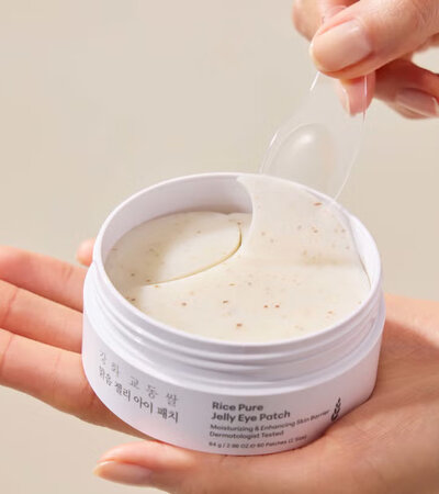 Rice Pure Jelly Eye Patch - 60 patches / 84g