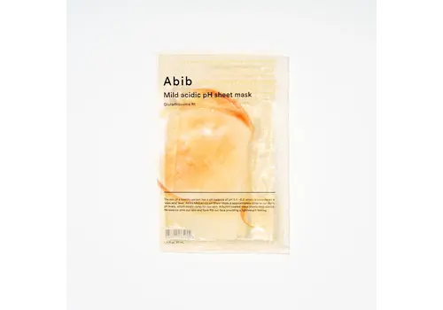 Abib Mild Acidic pH Sheet Mask Glutathiosome Fit