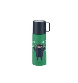 Blafre Blafre Thermal Bottle Bo Bear stainless steel, 350ml Green