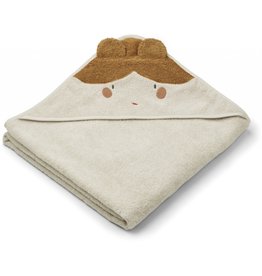 Liewood - Augusta Hooded Towel - Doll/Oat