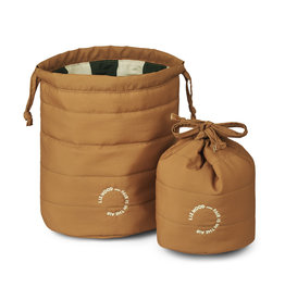 Liewood - Luan Travel Bag 2-Pack - Golden Caramel