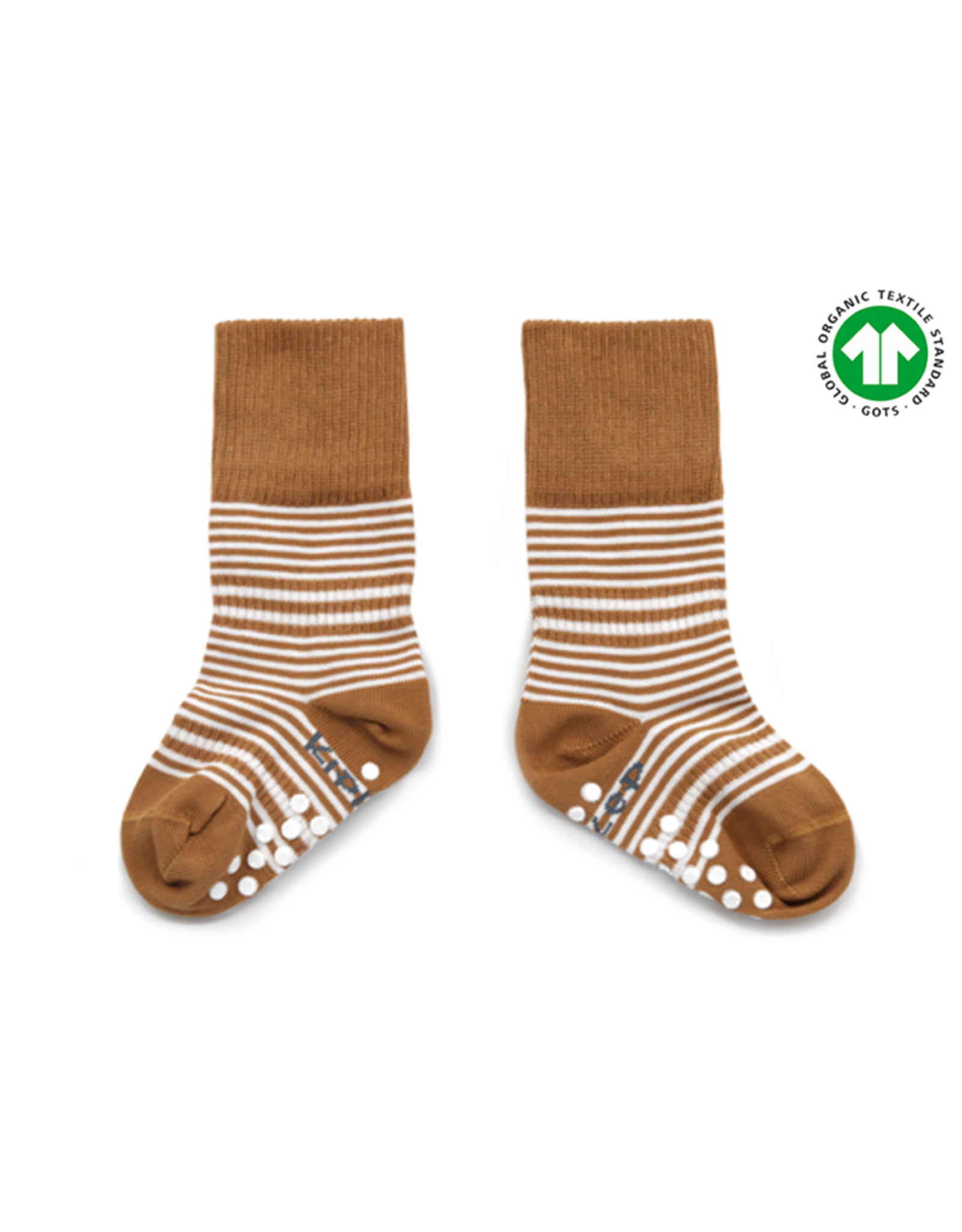 KipKep KipKep - Anti-Slip Stay on Socks - Camel  12-18m