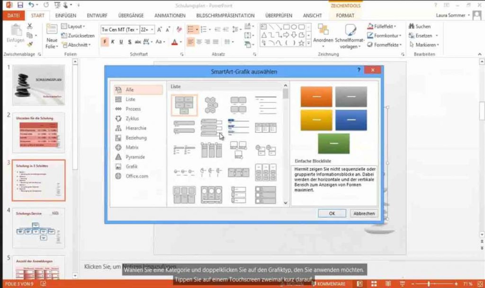 Microsoft PowerPoint Kurs PowerPoint 2010 Anfänger Fortgeschrittene E-Learning