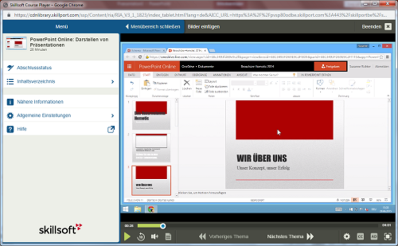 PowerPoint Online E-Learning Kurs
