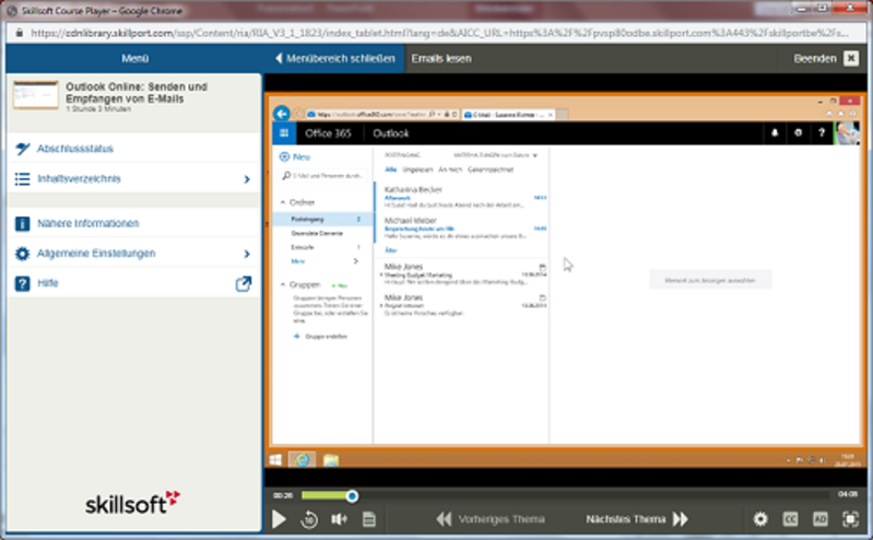 Microsoft Office 365 Outlook Anfänger