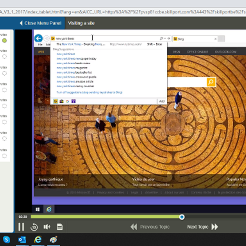 Using Internet Explorer 11