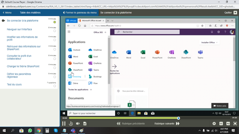 SharePoint 2016 Débutant Intermédiaire Expert FR