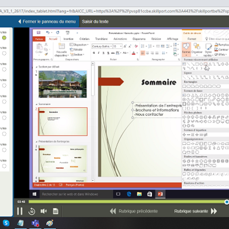 PowerPoint 2016 Débutant Intermédiaire Expert FR