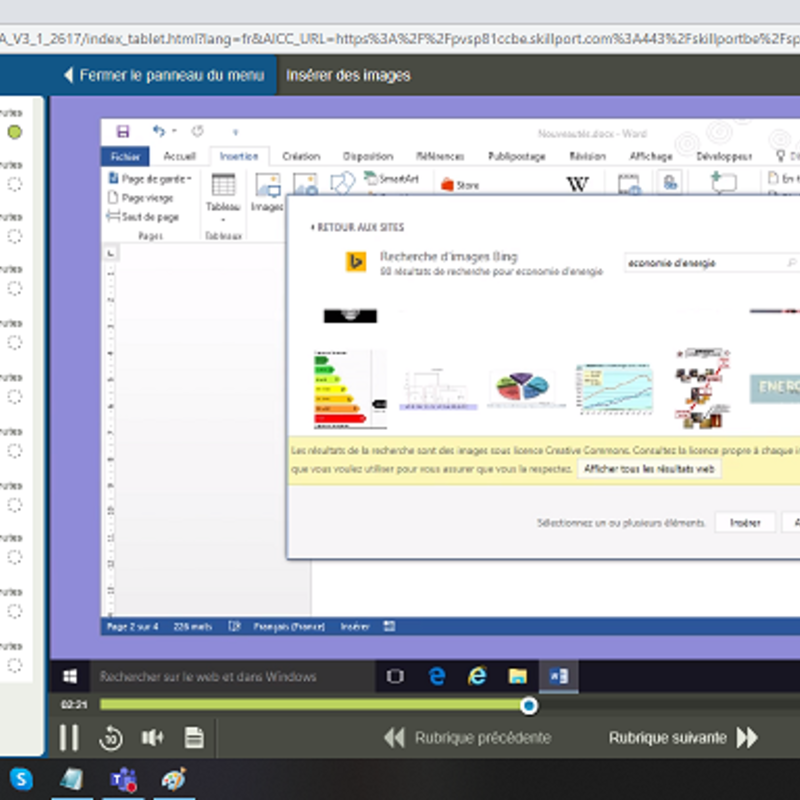 Word 2016 Débutant Intermédiaire Expert FR