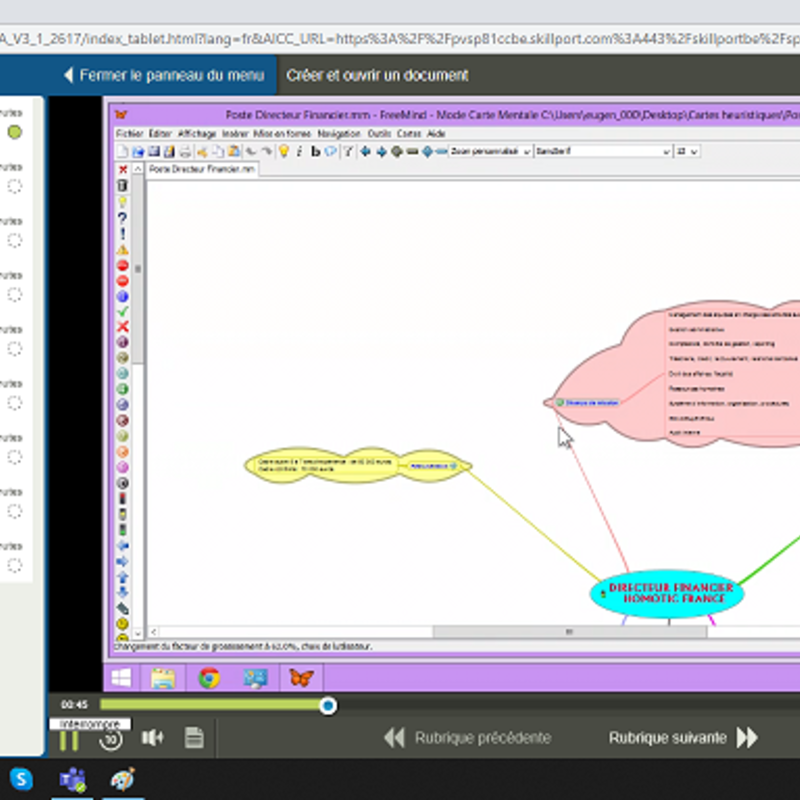 FreeMind E-Learning Cours FR