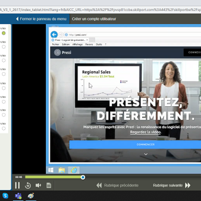 Prezi E-Learning Cours FR