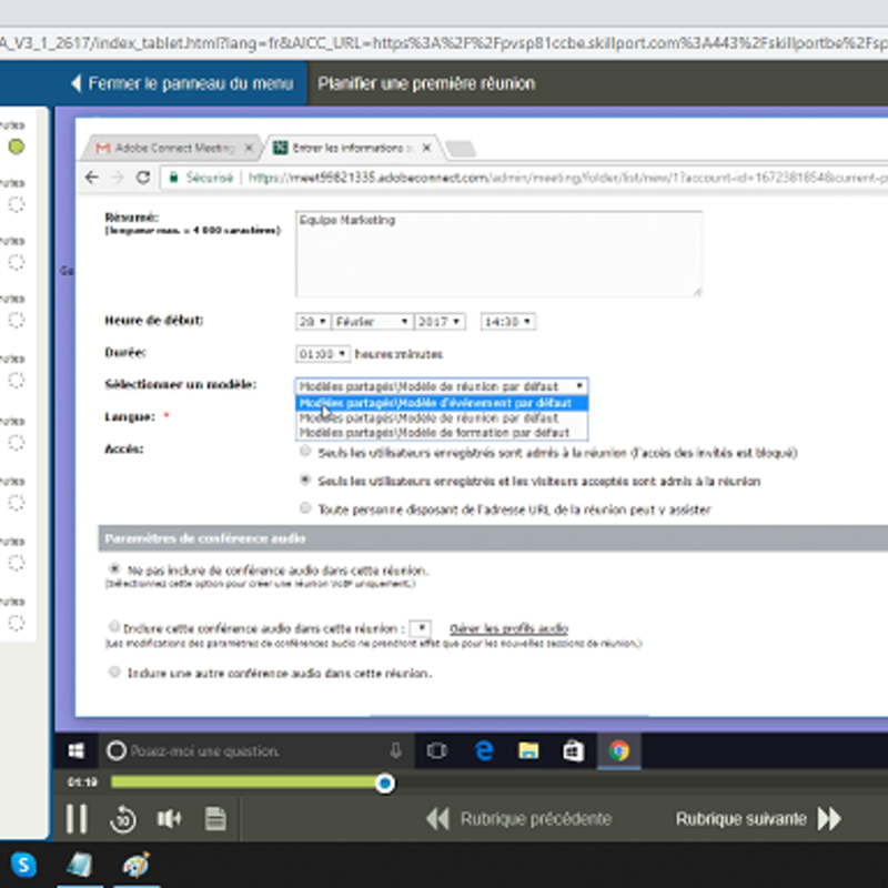 Tools E-Learning Cours FR