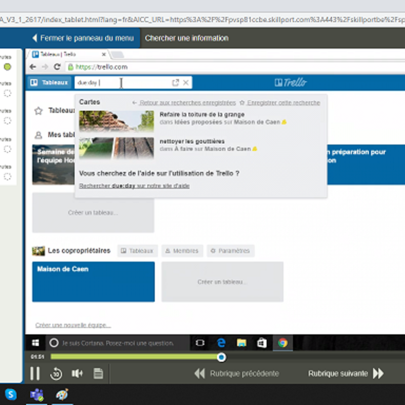 Trello E-Learning Cours FR