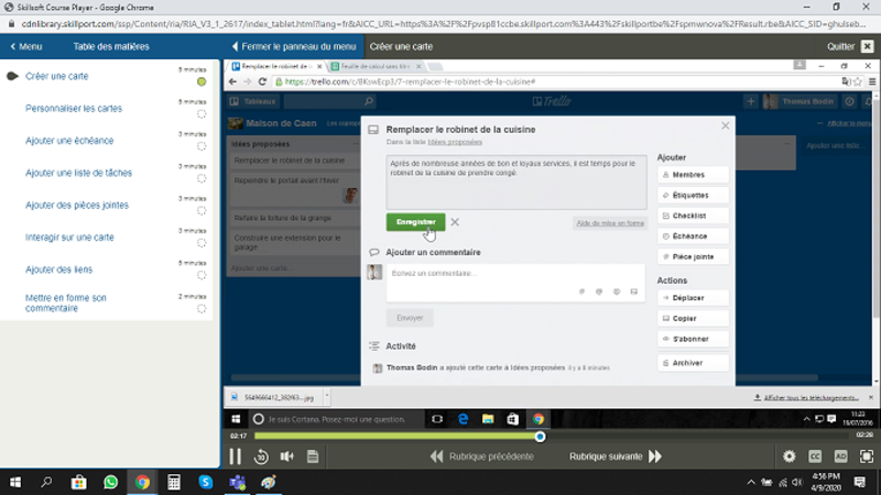 Trello E-Learning Cours FR