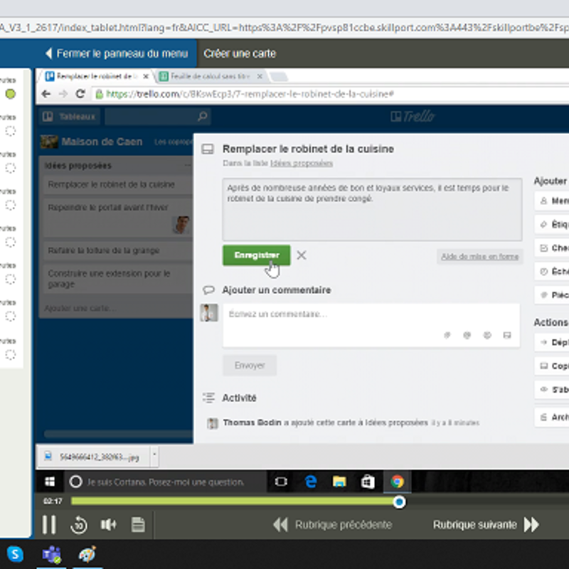 Trello E-Learning Cours FR