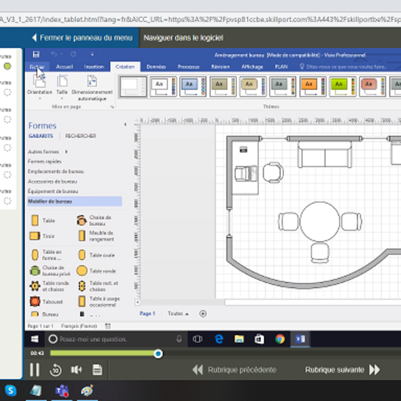 Kurs Visio 2019 FR