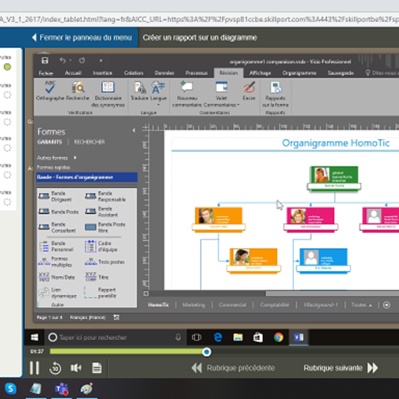 Kurs Visio 2019 FR