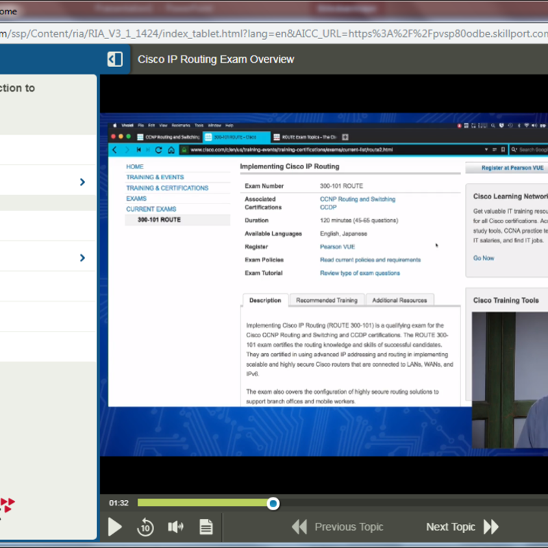 Cisco Exam 300-101 ROUTE Ausbildung