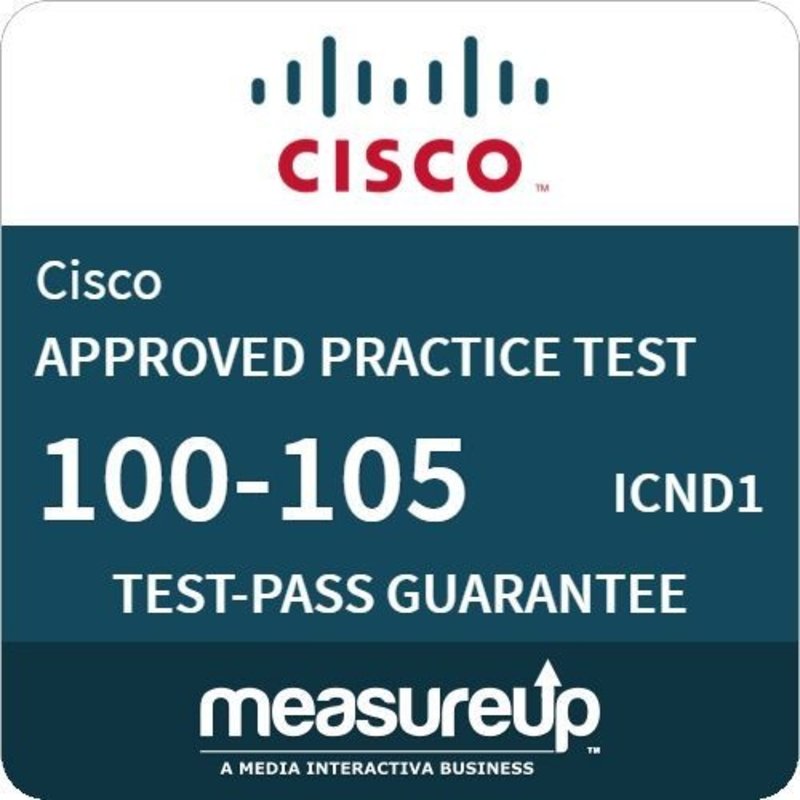 MeasureUp exam 100-105 ICND1 Proefexamen