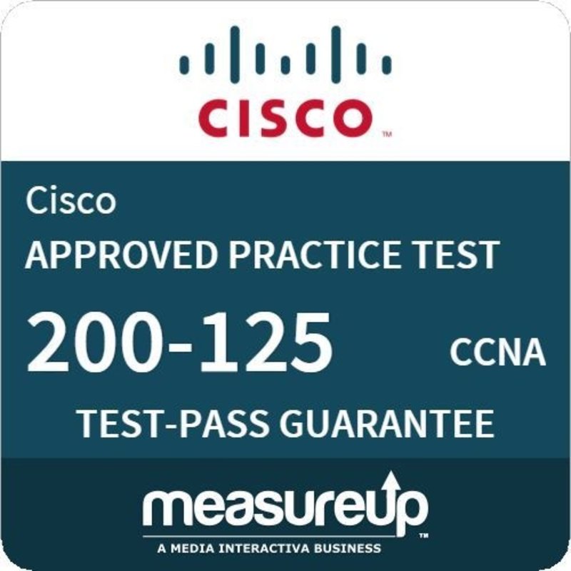 MeasureUp CISCO 200-125: Interconnecting Cisco Networking Devices: Accelerated v.3.0 (CCNAX) Proefexamen