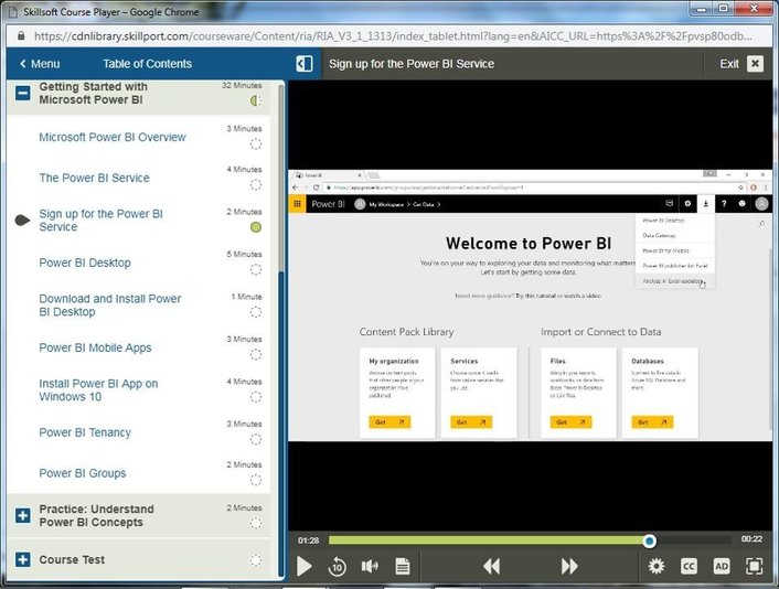 Microsoft Power BI E-Learning Kurs