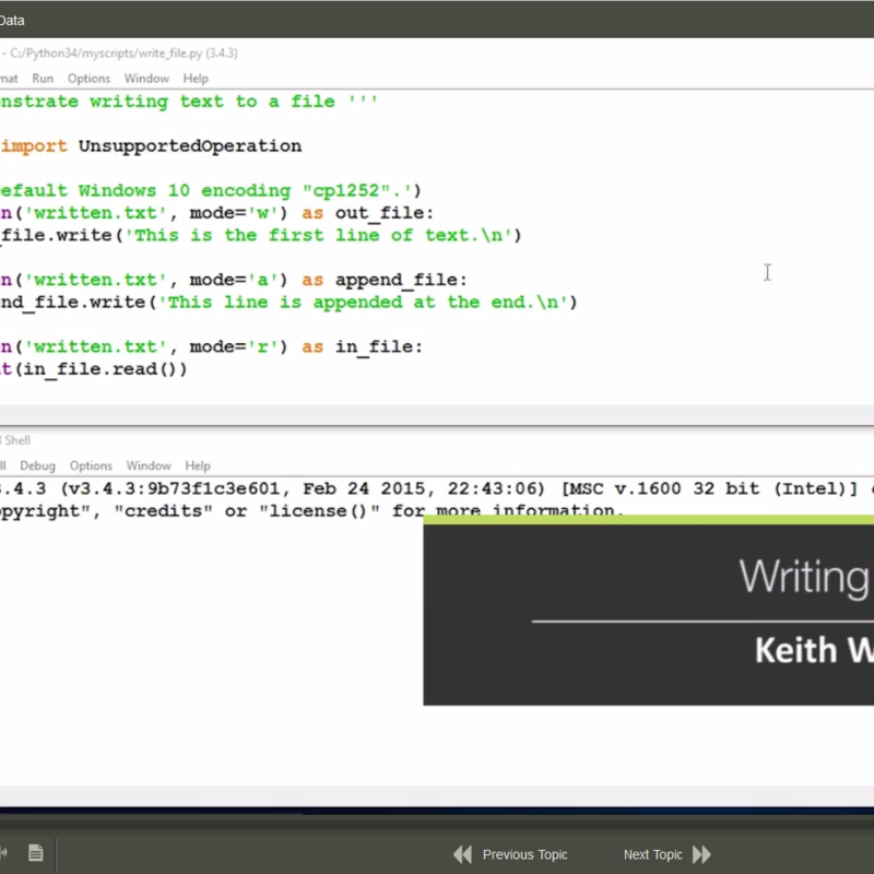 Python Fundamentals E-Learning Kurs