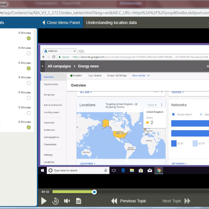 Google E-Course BOX