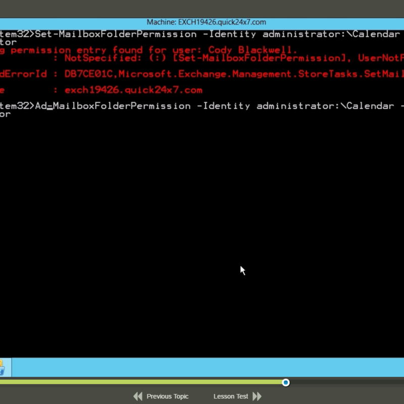 Microsoft PowerShell and Exchange Server E-Learning Kurs