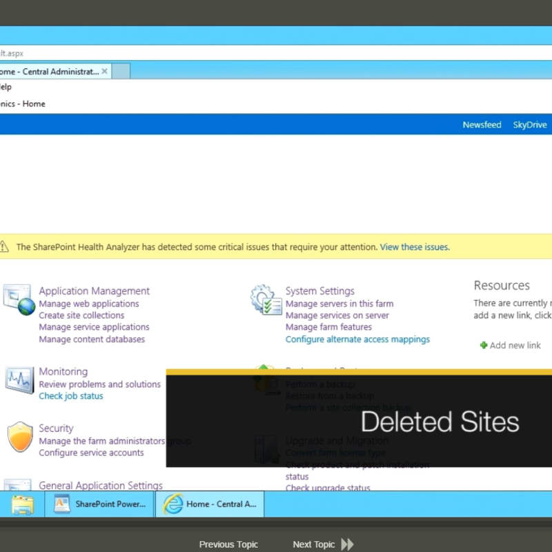 Microsoft PowerShell and SharePoint E-Learning Kurs