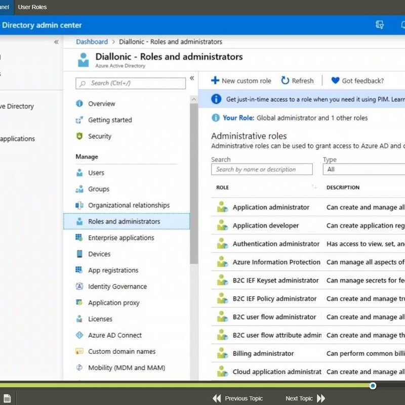 MS-100 Microsoft 365 Identity and Services Ausbildung