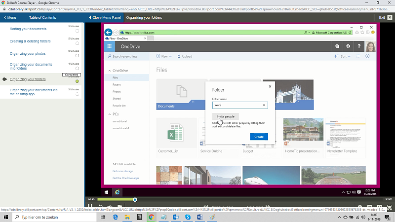 OneDrive E-Learning Kurs