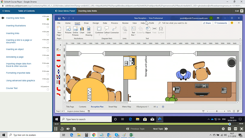 Kurs Visio 2019 E-Learning