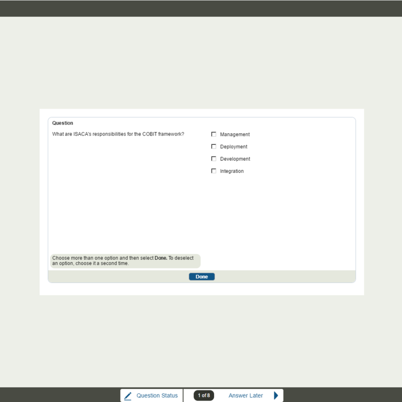 COBIT 5 Foundation E-Learning Kurs