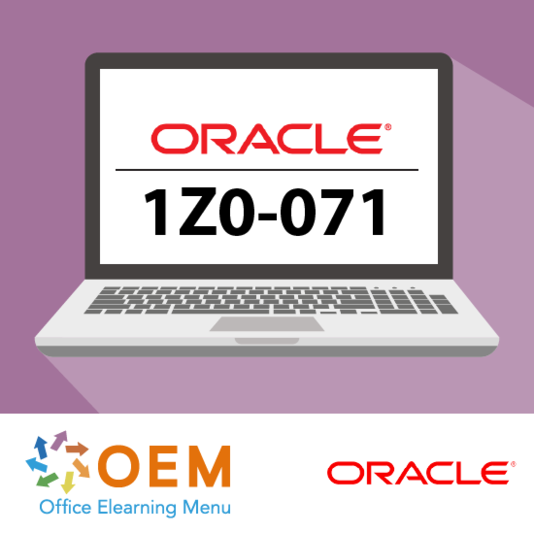 Oracle Database 12c R2 SQL exam 1Z0-071 Ausbildung
