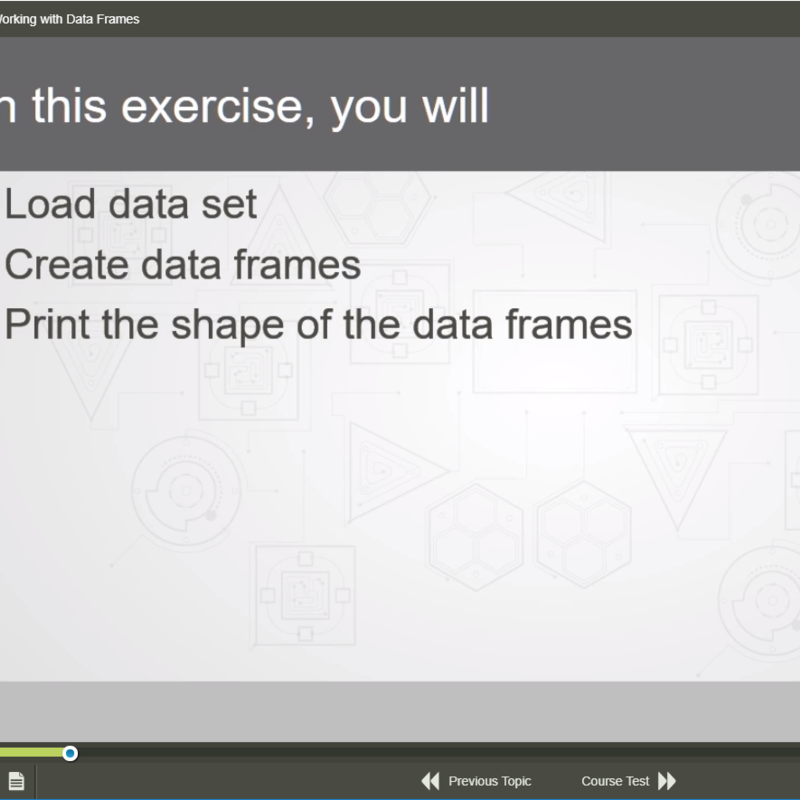 Developing AI and Machine Learning Solutions with Python E-Learning Kurs