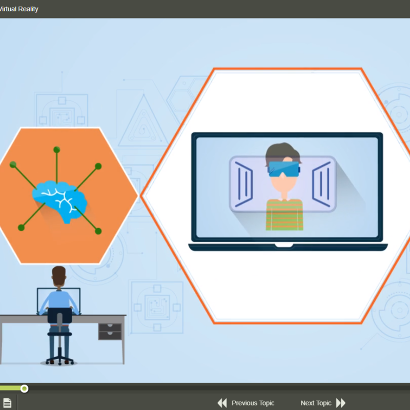 Exploring Virtual Reality E-Learning Kurs