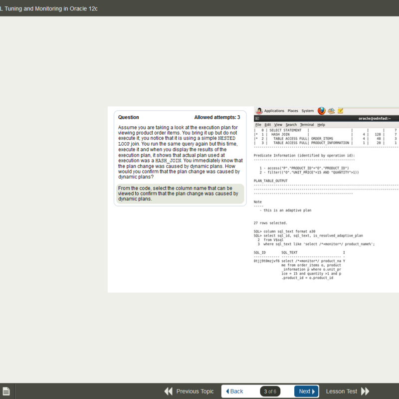Upgrade to Oracle Database 12c exam 1Z0-060 E-Learning Kurs