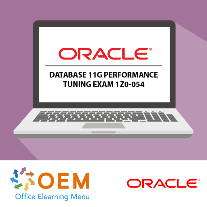 Oracle Database 11g Performance tuning exam 1Z0-054 E-Learning Kurs