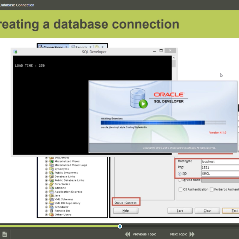 Oracle Database 12c SQL Fundamentals exam 1Z0-061 E-Learning Kurs