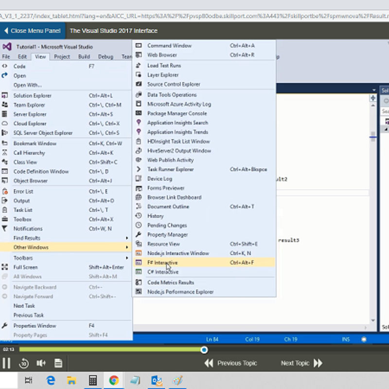 Visual Studio 2017 First Look Ausbildung
